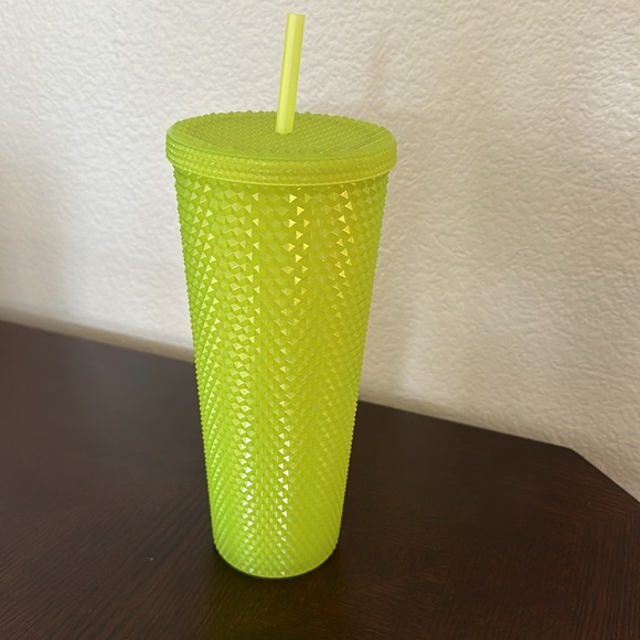Starbucks fall 2022 lemongrass glow in the dark tumbler - Picture 3 of 5